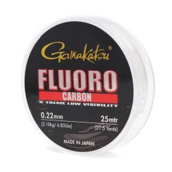 Gamakatsu G-Line Fluoro Carbon 25m | 0,18mm