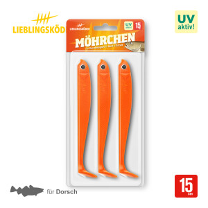 Lieblingsköder 15 cm – Grundfarben | Möhrchen