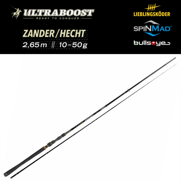 Ultra Light Rute Set Lieblingskder ULTRABOOST Angelrute  Barsch, Zander,  Hecht & Allround, NEU