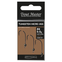 SPRO Trout Master Tungsten Micro Jigs Nat 0,5G #6