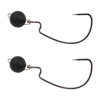 Freestyle Rigged Bottom Jig Black 7g #1