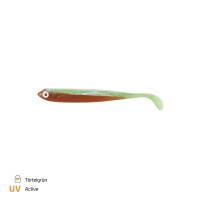 ZECK ZANDER Gummi 12cm Törtelgrün | 3 Stk.