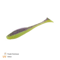 ZECK BA Sexy Swimmer 8cm Purple Chartreuse | 9 Stk.