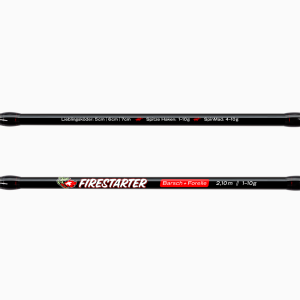 Lieblingsköder Firestarter | Barsch + Forelle | 2,1m, 1-10g