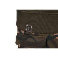 Fox LW Khaki/Camo Split Zip Hoody | L
