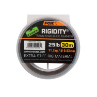 Fox Edges Rigidity® - Trans Khaki Rig Vorfach 30m | 30lb/13,6kg - 0,57mm