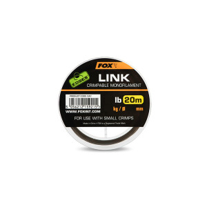 Fox Edges Link Trans Khaki Mono 20m | 25lb / 0,53mm