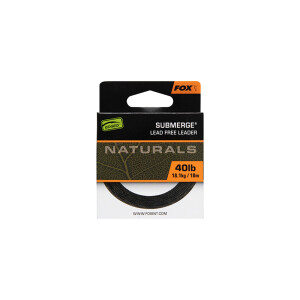 Fox Egdes Naturals Submerge Leader 10m - 50lb / 22,7kg