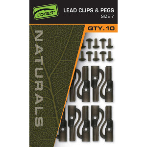 Fox Egdes Naturals Lead Clips & Pegs - Gr. 7