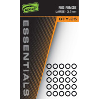 Fox Egdes Essentials Rig Rings | 3,7mm Large
