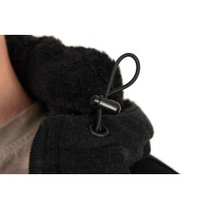 Fox Collection Sherpa Jacket Black & Orange | XL