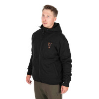 Fox Collection Sherpa Jacket Black & Orange | XL