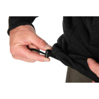 Fox Collection Sherpa Jacket Black & Orange | XL