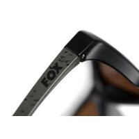 Fox Collection Wraps - Green/Black - Brown Lense - Polbrillen