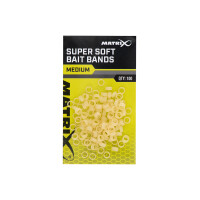 Matrix Super Soft Bait Bands Medium 100 Stk.