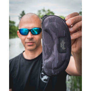 Fox Rage Shield Wraps - Brown Lense Mirror Blue