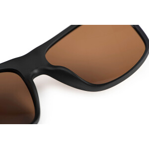 Fox Rage Avius Mat Black Sunglasses Polbrille | Brown Lense Eyewear