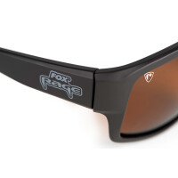 Fox Rage Grey Wrap Sunglasses Polbrille | Brown Lense Mirror Eyewear