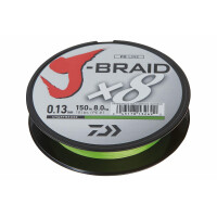 Daiwa J-Braid X8 0,13mm-150m chartr,
