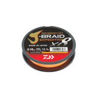 DAIWA J-Braid Expedition X8E | 0,10mm - 150m smash orange
