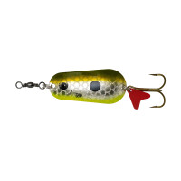 DAM Effzett Standard Spoon Blinker 5,5cm | 22g Olive/Silver UV