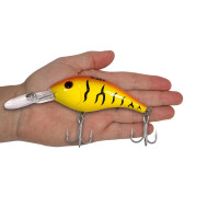 Black Cat Baby Cranker 12cm / 25g - Yellow Zombie