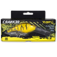 Black Cat Baby Cranker 12cm / 25g - Yellow Zombie